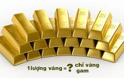 1 thỏi vàng nặng bao nhiêu gam? - "Giải đáp" câu hỏi phổ biến